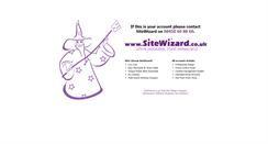 Desktop Screenshot of hostingwizard.co.uk